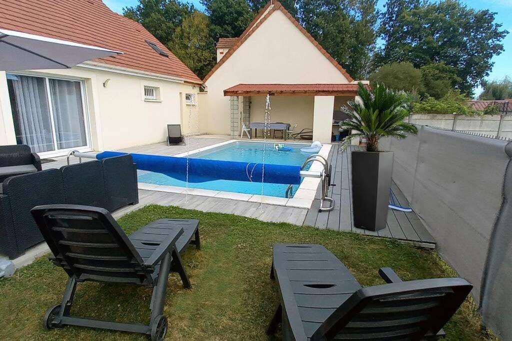 15Min De Disney, Dependance Et Piscine Privee A La Campagne Crevecoeur-en Brie Zewnętrze zdjęcie