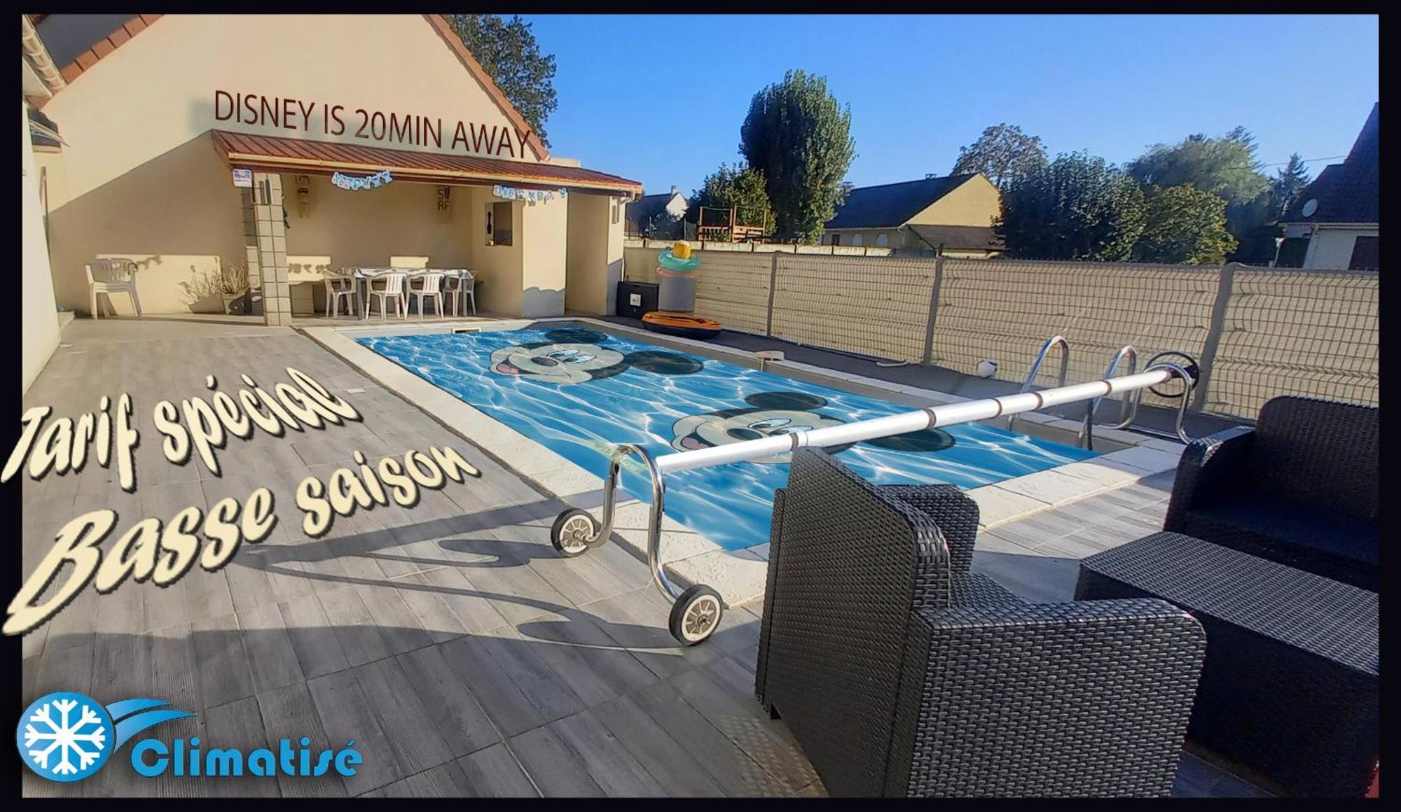 15Min De Disney, Dependance Et Piscine Privee A La Campagne Crevecoeur-en Brie Zewnętrze zdjęcie