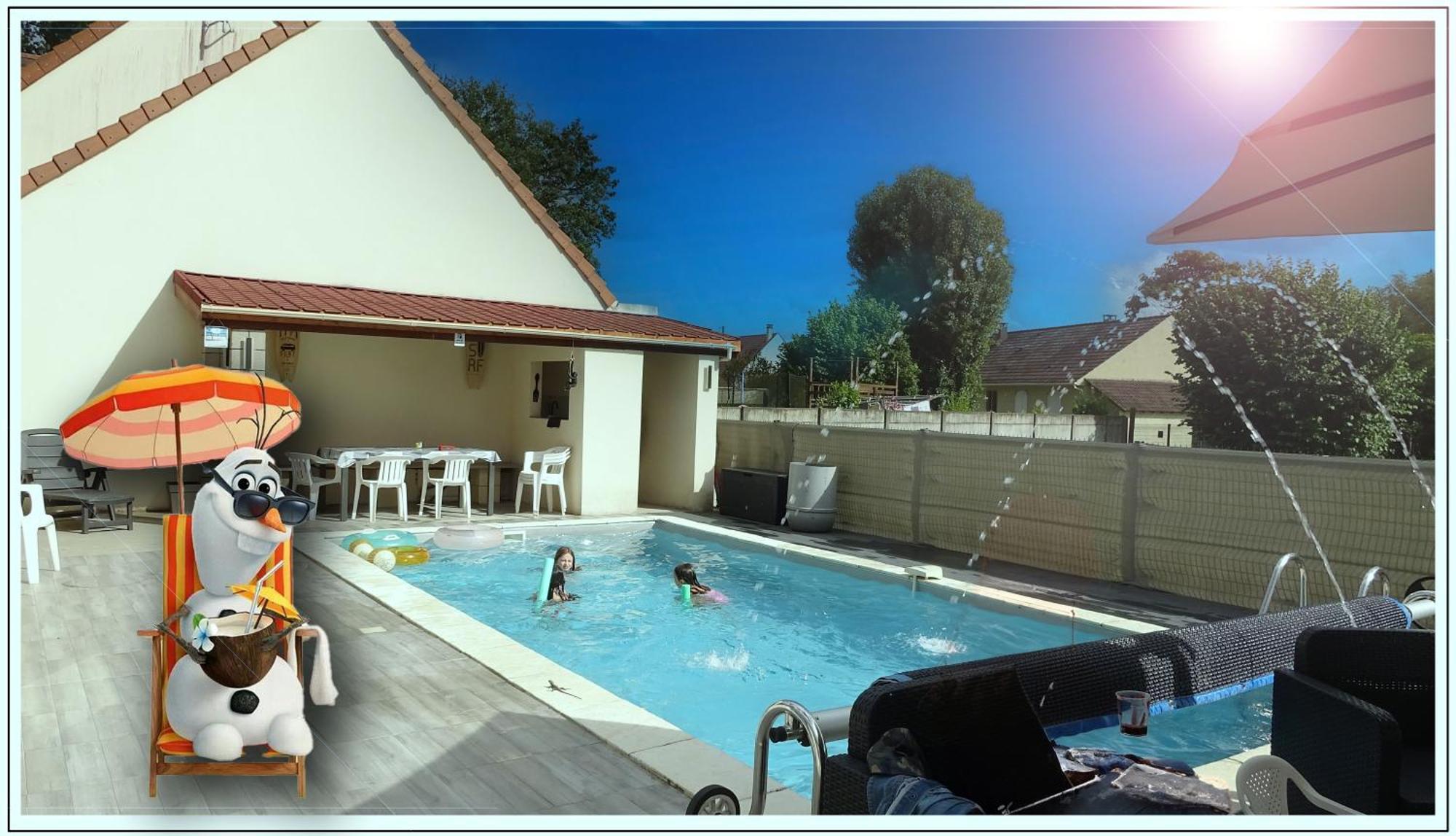 15Min De Disney, Dependance Et Piscine Privee A La Campagne Crevecoeur-en Brie Zewnętrze zdjęcie